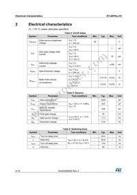 STL60P4LLF6 Datasheet Page 4