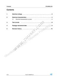 STL65N3LLH5 Datasheet Page 2