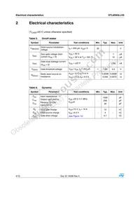 STL65N3LLH5 Datasheet Page 4