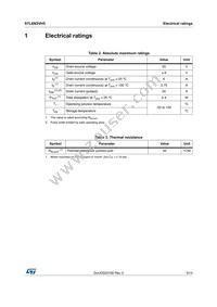 STL6N2VH5 Datasheet Page 3