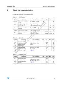 STL75N3LLZH5 Datasheet Page 3