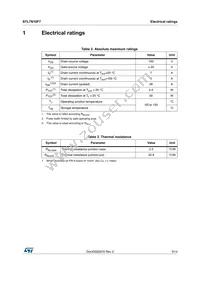 STL7N10F7 Datasheet Page 3