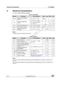 STL7N80K5 Datasheet Page 4