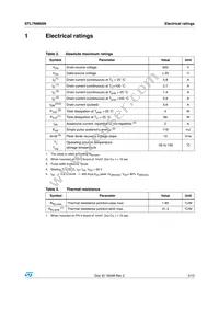 STL7NM60N Datasheet Page 3