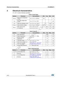 STL8DN6LF3 Datasheet Page 4