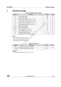 STL8N10F7 Datasheet Page 3