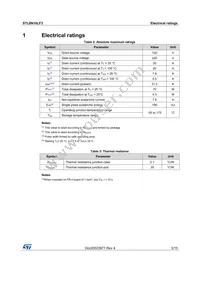 STL8N10LF3 Datasheet Page 3