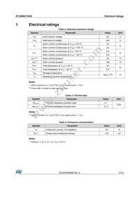 STL8N6LF6AG Datasheet Page 3