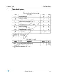 STL92N10F7AG Datasheet Page 3