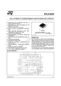 STLC3055QTR Datasheet Cover