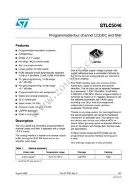 STLC5046 Datasheet Cover