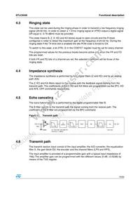 STLC5048TR Datasheet Page 15