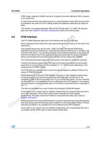 STLC5048TR Datasheet Page 17