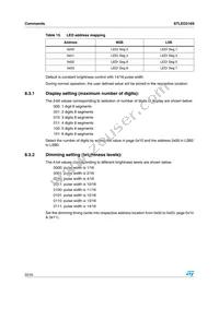 STLED316SMTR Datasheet Page 22