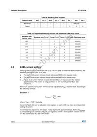 STLED524 Datasheet Page 18
