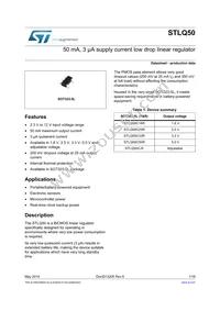 STLQ50C25R Datasheet Cover