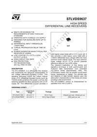 STLVDS9637BDR Datasheet Cover