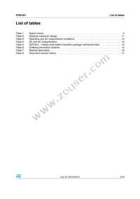 STM1001SBWX6F Datasheet Page 3