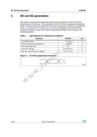 STM1001SBWX6F Datasheet Page 12