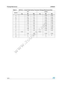 STM1061N21WX6F Datasheet Page 18