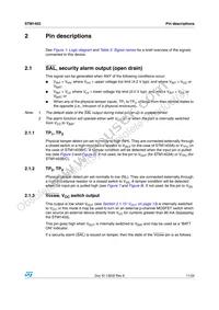 STM1403CSMQ6F Datasheet Page 11