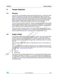 STM1403CSMQ6F Datasheet Page 17