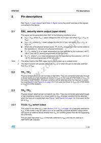 STM1404ATOHQ6F Datasheet Page 11