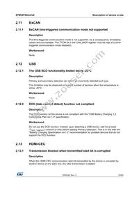 STM32F042C6T7 Datasheet Page 19