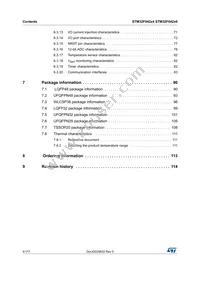 STM32F042C6U7 Datasheet Page 4