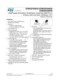 STM32F048C6U6 Cover