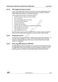 STM32F100RCT7B Datasheet Page 21