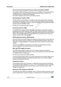 STM32F102C6T6ATR Datasheet Page 17