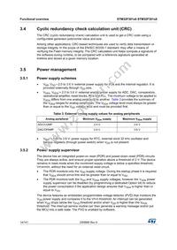 STM32F301C6T6TR Datasheet Page 14