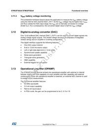 STM32F302R8T7 Datasheet Page 21