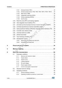 STM32F302RET7 Datasheet Page 4