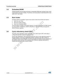 STM32F302RET7 Datasheet Page 16