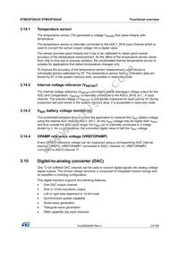 STM32F302RET7 Datasheet Page 23