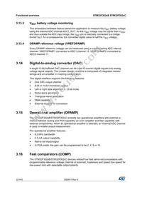 STM32F302VCT7 Datasheet Page 22