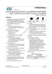 STM32F383RCY6TR Cover