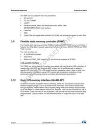 STM32F412ZGT6TR Datasheet Page 22