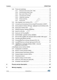STM32F750V8T6 Datasheet Page 4