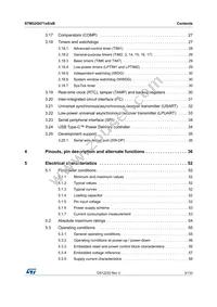 STM32G071KBT6 Datasheet Page 3