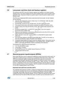 STM32L010C6T6 Datasheet Page 21