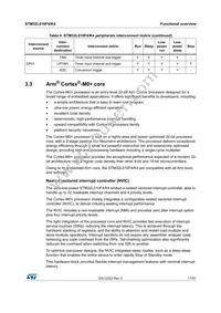 STM32L010F4P6 Datasheet Page 17