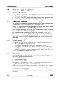 STM32L010F4P6 Datasheet Page 18