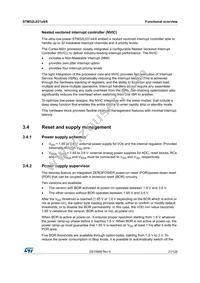 STM32L031C6T7D Datasheet Page 21