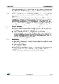 STM32L041K6T7 Datasheet Page 21