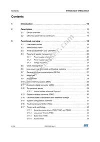 STM32L052C8U6 Datasheet Page 2