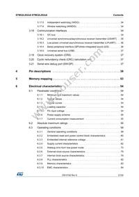 STM32L052C8U6 Datasheet Page 3