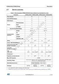 STM32L053R8T6D Datasheet Page 11